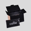 Callie Mask: 3-ply adult surgical face mask made in Malaysia, in colour Ultra Blackout