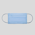 Callie Mask: A box of 50, 4-ply surgical face mask, made in Malaysia, in colour Windsurf Blue.